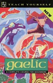 Cover of Gaelic by Roderick Mackinnon
