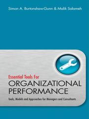 Cover of Essential tools for organizational development and performance by Simon A. Burtonshaw-Gunn