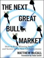 Front cover of The next great bull market by Matthew McCall