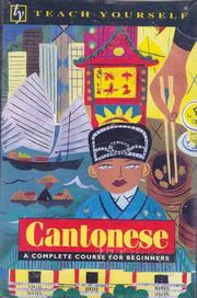 Cover of Teach Yourself Cantonese Complete Course by Hugh Baker