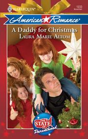 Front cover of A daddy for Christmas by Laura Marie Altom