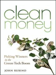 Cover of Clean money by John A. Rubino