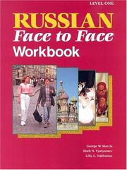Front cover of Russian: Face to Face Workbook by George W. Morris
