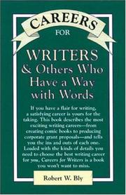 Cover of Careers for Writers & Others Who Have a Way with Words by Robert W. Bly