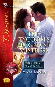 Front cover of The tycoon's pregnant mistress by Maya Banks