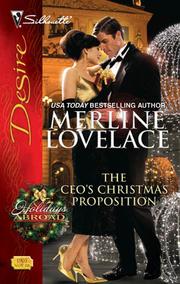Front cover of The CEO's Christmas proposition by Merline Lovelace