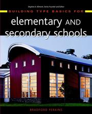 Front cover of Building type basics for elementary and secondary schools by L. Bradford Perkins