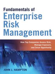Front cover of Fundamentals of enterprise risk management by John J. Hampton