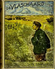 Cover of De vlaschaard by Stijn Streuvels