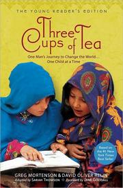Cover of Three cups of tea by Greg Mortenson