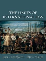 Front cover of The Limits of International Law by Jack L. Goldsmith