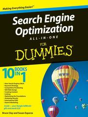 Cover of Search Engine Optimization All-in-One For Dummies by Bruce Clay