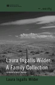 Front cover of Laura Ingalls Wilder by Laura Ingalls Wilder