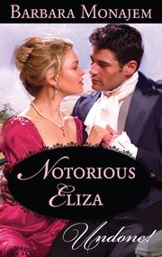Cover of Notorious Eliza by Barbara Monajem