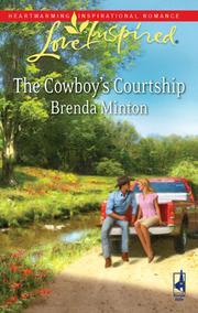 Cover of The Cowboy's  Courtship by Brenda Minton