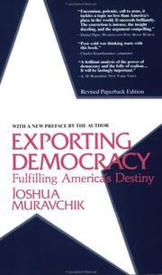 Cover of Exporting Democracy by Joshua Muravchik