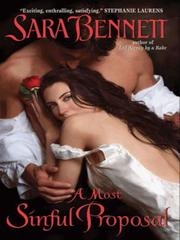 Cover of A Most Sinful Proposal by Sara Bennett