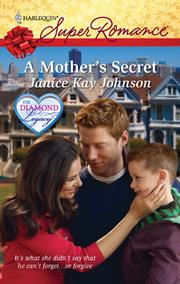 Cover of A Mother's Secret by Janice Johnson