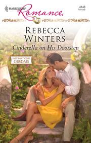 Front cover of Cinderella on His Doorstep by Rebecca Winters