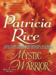 Front cover of Mystic Warrior by Patricia Rice