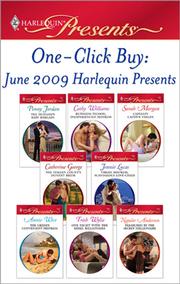 Front cover of One-Click Buy: June 2009 Harlequin Presents by Penny Jordon