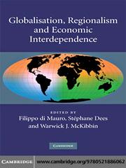 Cover of Globalisation, Regionalism and Economic Interdependence by Filippo di Mauro