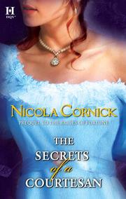 Front cover of The Secrets of a Courtesan by Nicola Cornick