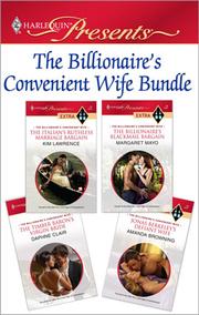 Front cover of The Billionaire's Convenient Wife Bundle by Kim Lawrence