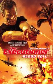Cover of Blood Toll by Don Pendleton