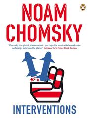 Cover of Interventions by Noam Chomsky