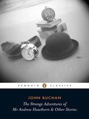 Front cover of The Strange Adventures of Mr Andrew Hawthorn & Other Stories by John Buchan