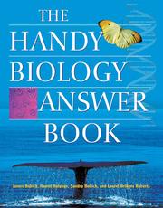Front cover of The Handy Biology Answer Book by James Bobick