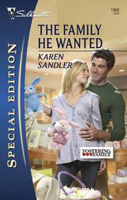 Cover of The Family He Wanted by Karen Sandler