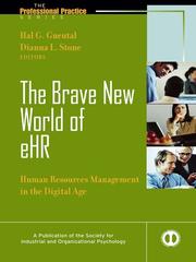 Cover of The Brave New World of eHR by Hal Gueutal