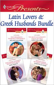 Front cover of Latin Lovers & Greek Husbands Bundle by Melanie Milburne