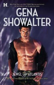 Front cover of Jewel of Atlantis by Gena Showalter,