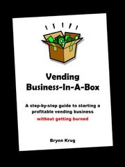 Front cover of Vending Business-In-A-Box by Bryon Krug
