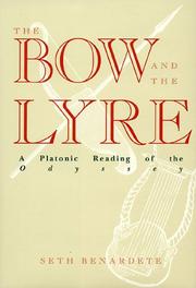 Cover of The bow and the lyre by Seth Benardete