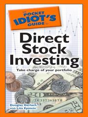 Front cover of The Pocket Idiot's Guide to Direct Stock Investing by Douglas Gerlach