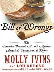 Front cover of Bill of Wrongs by Molly Ivins