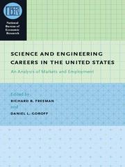 Cover of Science and Engineering Careers in the United States by Richard B Freeman