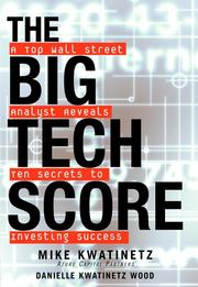 Cover of The Big Tech Score by Mike Kwatinetz