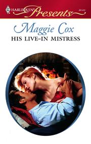 Front cover of His Live-In Mistress by Maggie Cox