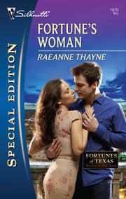 Front cover of Fortune's Woman by RaeAnne Thayne
