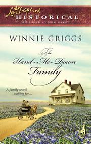 Cover of The Hand-Me-Down Family by Winnie Griggs