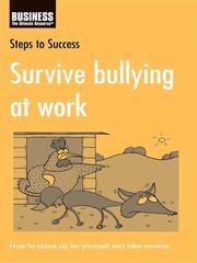 Cover of Survive Bullying At Work by Lorenza Clifford