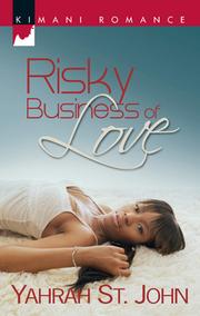 Front cover of Risky Business of Love by Yahrah St John