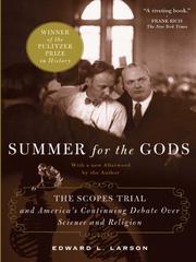 Front cover of Summer of the Gods by Edward J Larson