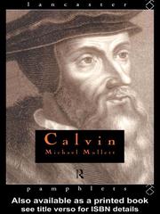 Cover of Calvin by Michael Mullett