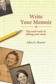 Cover of Write Your Memoir by Allan G Hunter
